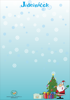 Jídelní lístek 11