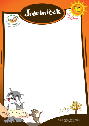 Jídelní lístek 18