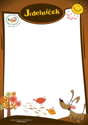 Jídelní lístek 19