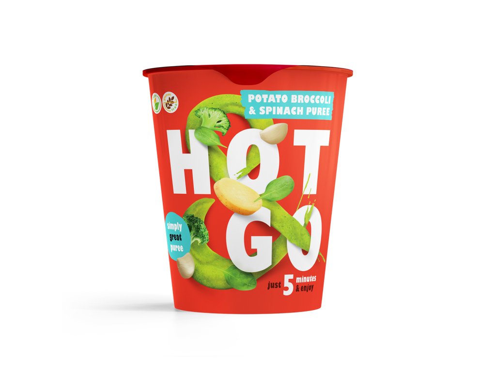 BRAMBOROVÁ KAŠE S BROKOLICÍ A ŠPENÁTEM